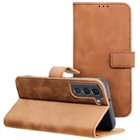 Tender Book Case for Samsung S22 brown
