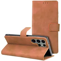Tender Book Case for Samsung S23 Ultra brown