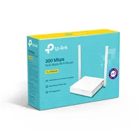 Tp-Link Router Tl-Wr844N 802.11N 300 Mbit/S 10/100 Ethernet Lan Rj-45 ports 4 Mesh Support No Mu-Mimo Yes mobile broadband Antenna type External