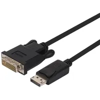Unitek Y-5118Ba video cable adapter 1.8 m Displayport Dvi Black
