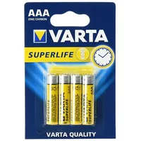 Varta zinc battery R3 Aaa Superlife 4 pcs
