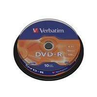 Verbatim 10X Dvd-R 4.7Gb 120Min 16X Sp