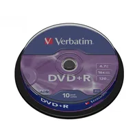 Verbatim Cb 43498 DvdR 16X 4.7Gb 10 Pcs.