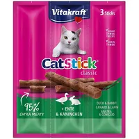 Vitakraft Cat Stick Mini - cat treat flavor duck and rabbit 3 pcs./18g
