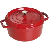 Zwilling Staub Round Cast Iron Pot - 5.2 ltr, Red
