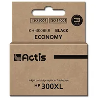 Actis black ink cartridge for Hp 300Xl Cc641Ee replacement
