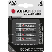 Agfa Photo Agfaphoto Battery Ultra Alkaline Micro Aaa 4-Pack