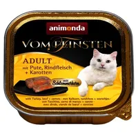 animonda Vom Feinsten Classic Cat flavor turkey, beef  carrot 100G
