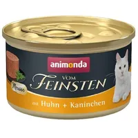 animonda Vom Feinsten Mousse Chicken and Rabbit - wet cat food 85 g
