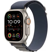 Apple Watch Ultra 2 Gps  Cellular, 49Mm Titanium Case with Blue Alpine Loop - Small