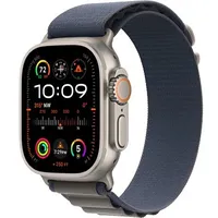 Apple Watch Ultra 2 Gps  Cellular, 49Mm Titanium Case with Blue Alpine Loop - S
