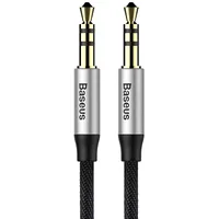 Baseus cable Aux Jack 3,5 mm Male to Cam30-Bs1 1 m black silver