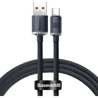 Baseus cable Usb A to Type C Pd 100W Crystal Shine Cajy000401 1,2 m black