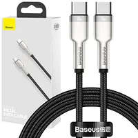 Baseus Cable Usb-C to  Cafule, 100W, 1M Black
