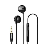 Baseus Encok Ngh06-01 Stereo Headset With Microphone And Remote / 3,5Mm 1.2M Black