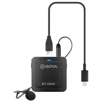 Boya Microphone By-Dm20 Lavalier Dual Usb-C  And Lightning 2M.