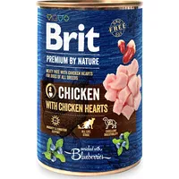 Brit Premium by Nature Chicken with hearts - wet dog food 400 g
