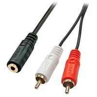 Cable Adapter Audio/Video/0.25M 35677 Lindy