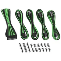 Cablemod Classic Modmesh Cable Extension Kit - 88 Series black/light green