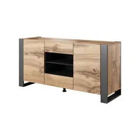 Cama Meble chest of drawers Wood wotan oak/antracite
