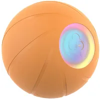 Cheerble Interactive Dog Ball  Wicked Orange

