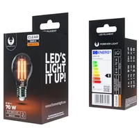 Forever Light Led Bulb Filament E27 / A60 8W 230V 3000K 940Lm