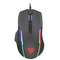 Genesis Gaming Mouse Xenon 220 G2 12800Dpi Rgb Backlit Optical With Software Black Silent