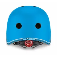 Globber Helmet Go Up Lights Sky blue