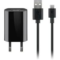 Goobay Micro-Usb 5 W charger  cable, 1 m, black 44982
