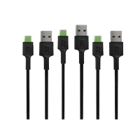 Green Cell 3X Cable Gc Ray Usb-C 200Cm