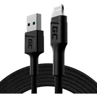 Green Cell Cable Ray Usb-Lightning 200Cm, Led backlight
