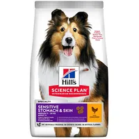 Hills Science Plan Canine Adult Sensitive Stomach  And Skin Medium Breed Chicken - dry dog food 2,5 kg
