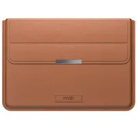 Invzi Leather Case / Cover with Stand Function for Macbook Pro/Air 13/14 Brown
