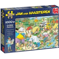 Jumbo Spiele Jan van Haasteren Camping im Wald 1000 Teile Puzzle 19086
