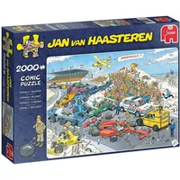 Jumbo Spiele Jan van Haasteren Formel 1 Der Start 2000 Teile Puzzle 19097
