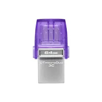 Kingston Datatraveler Dt Micro Duo 3C 64 Gb Usb Type-C and Type-A Purple