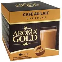 Kiti Coffee capsules Aroma Gold Cafe Au Lait, 160G
