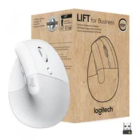 Logitech Lift Vertical Ergonomic Mouse Right-Hand Wireless 910-006496