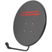 Maclean Mctv-928 Satellite Dish  Tv System, Phosphated Steel, Graphite, 80Cm
