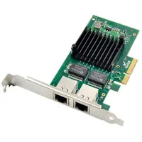 Microconnect 2 port Rj45 network card, Pcie Main chip  Intel I350