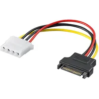 Microconnect Internal Pc Power Supply cable Sata 15 Male - 4Pin female