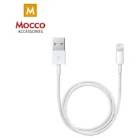 Mocco Lightning Usb data and charging cable 2M White
