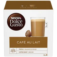 Nescafé Coffee capsules Nescafe Dolce Gusto Au Lait, 16 capsules, 160G
