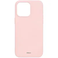 Onsala Back Sil Touch Recycled Magserie iPhone 15 Pro Max Chalk Pink