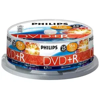Philips DvdR 4,7Gb 16X Sp 25Pcs. Dr4S6B25F/00