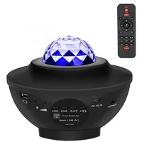 Projector Stars Led / Disco with bluetooth speaker  remote control Usb Btm0504 Hd-Spl black