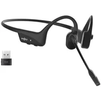Shokz Opencomm2 Uc Wireless Bluetooth Bone Conduction Videoconferencing Headset with Usb-C adapter  16 Hr Talk Time, 29M Range, 1 Charge Time Includes Noise Cancelling Boom Mic and Dong