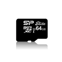 Silicon Power Elite Uhs-I 64 Gb Microsdxc Flash memory class 10 Sd adapter
