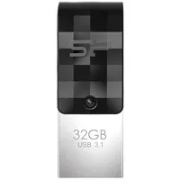 Silicon Power Mobile C31 Usb flash drive 32 Gb Type-A / Type-C 3.2 Gen 1 3.1 Black, Silver
