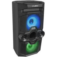 Speaker Sven Ps-650, black 50W, Tws, Bluetooth, Fm, Usb, microSD, Led-Display, 4000MaH